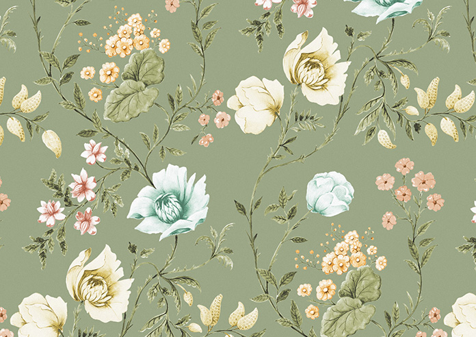 Longmoor, Spring Green - Roller Blind - Image 6